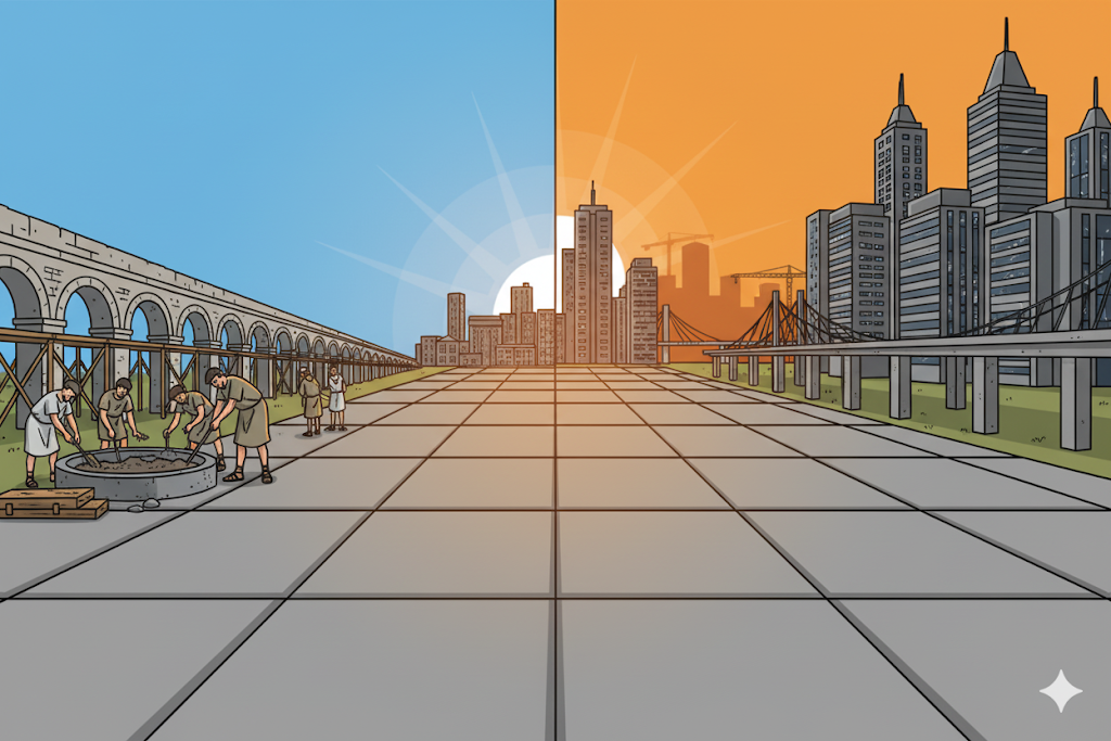 ¿Cómo se Creó el Hormigón?